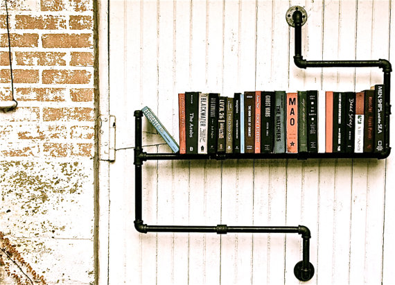 DIY-Pipe-3-Level-Bookshelf-by-stellableudesigns-1 DIY Pipe 3 Level Bookshelf by stellableudesigns 1 DIY Pipe 3 Level Bookshelf by stellableudesigns
