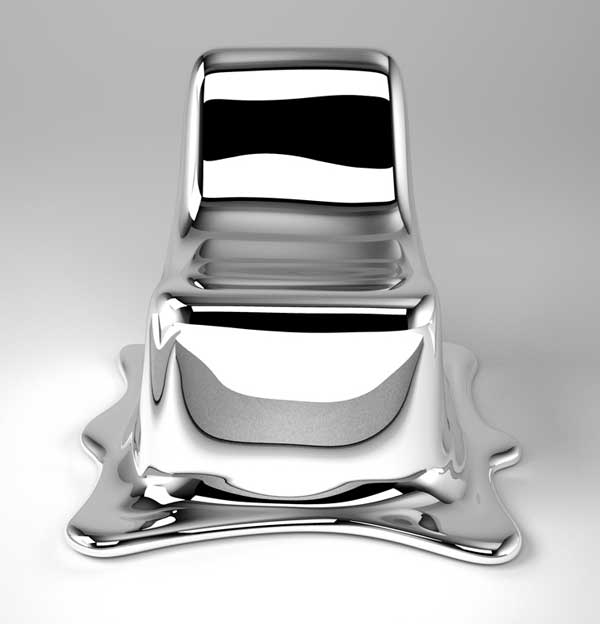 Chairman Melt Limited Edition Front Chairman Melt Limited Edition by Philipp Aduatz
