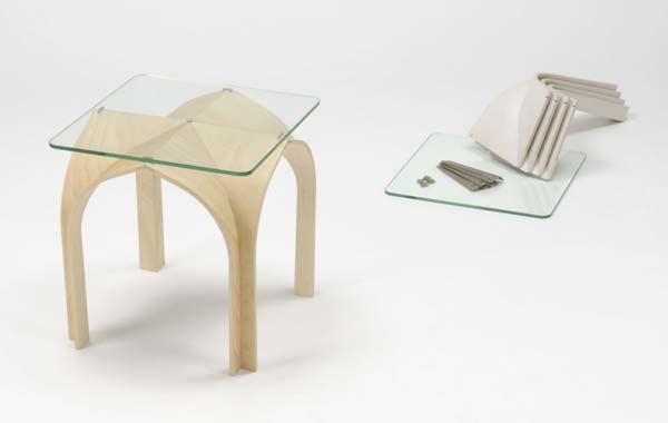 The combination Technique Modern and Gothic by Nobu Miake The combination Technique Modern and Gothic by Nobu Miake Modern Gothic Design Table by Nobu Miake