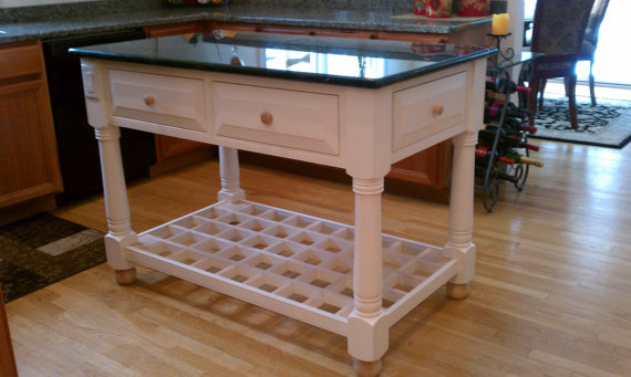 Modern Kitchen Island handmade by InspiredFurniture 1 Modern Kitchen Island handmade by InspiredFurniture